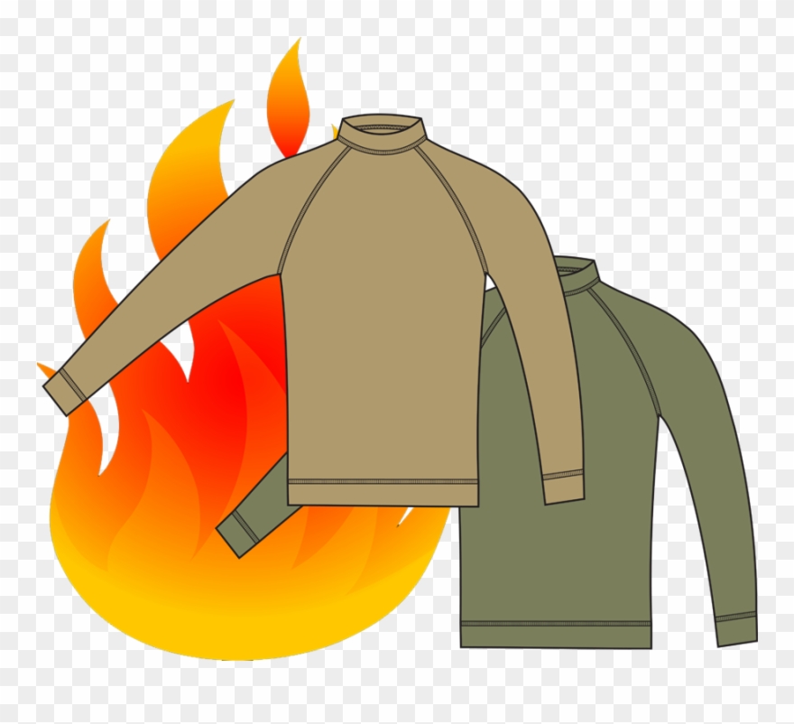 Flame Retardant Underwear - Cartoon Clipart
