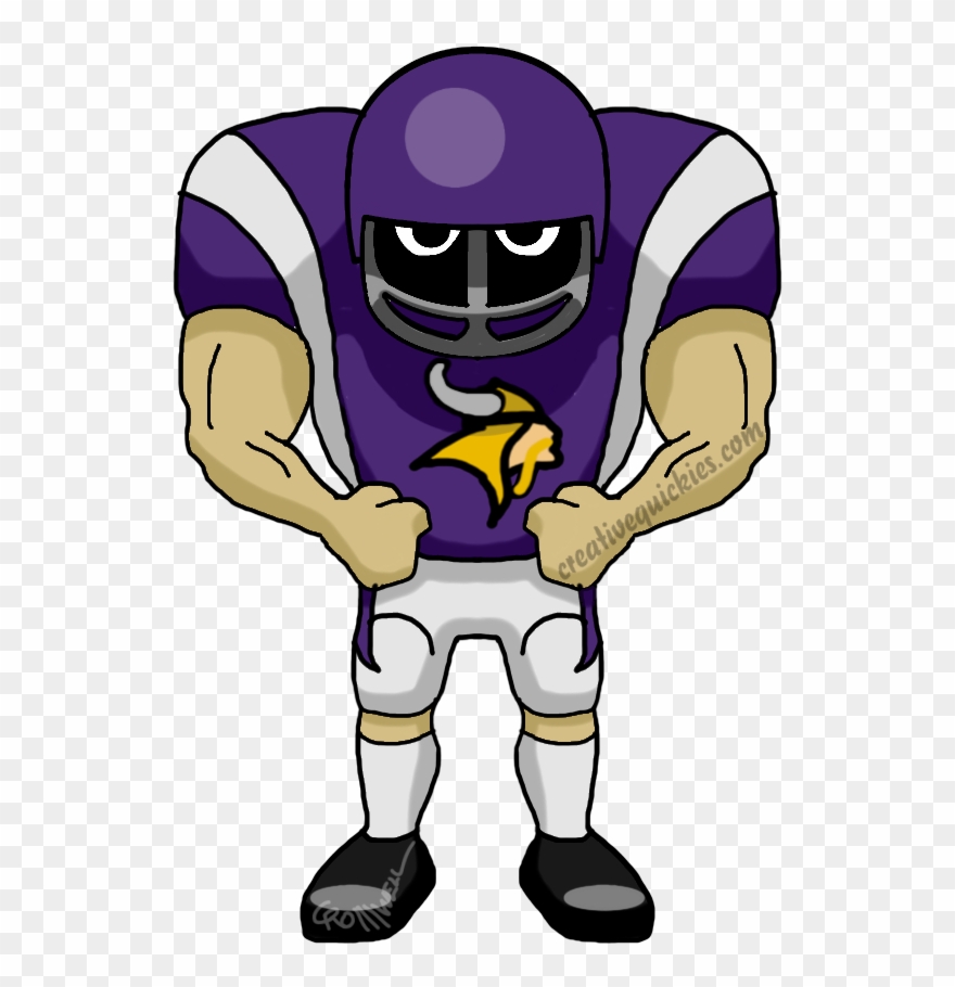 Minneapolis Minnesota Vikings Cartoons Of Your Favorite - New Orleans Saints Cartoon Clipart