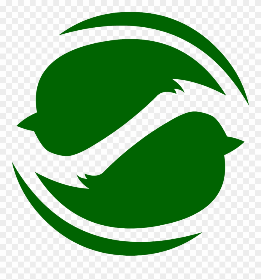 Robin's Symbol Is A Yin-yang Of Sorts Featuring Two Clipart