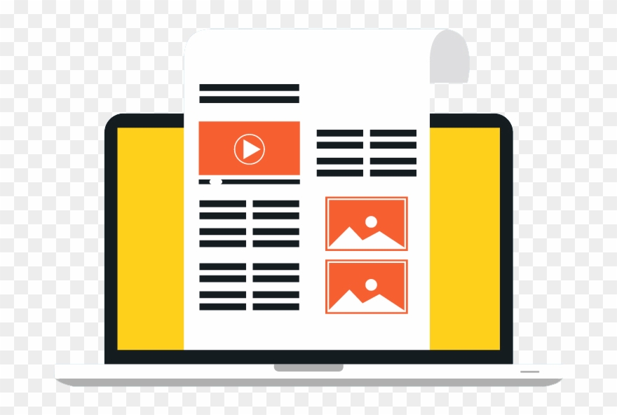 We Help Publishers To Grow Their Business Providing - Landing Page Clipart