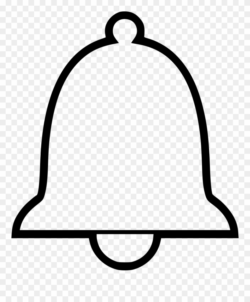 Bell Svg White Clipart
