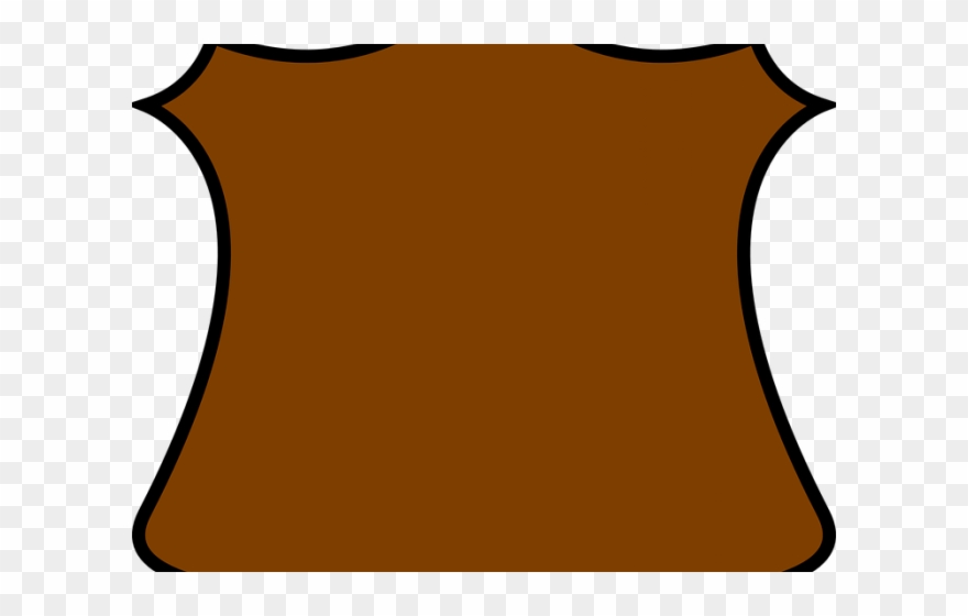 Shield Clipart Plain - Png Download