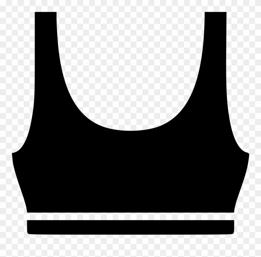 Bra Sport Underwear Dress Fashion Clothes Comments - Active Tank Clipart