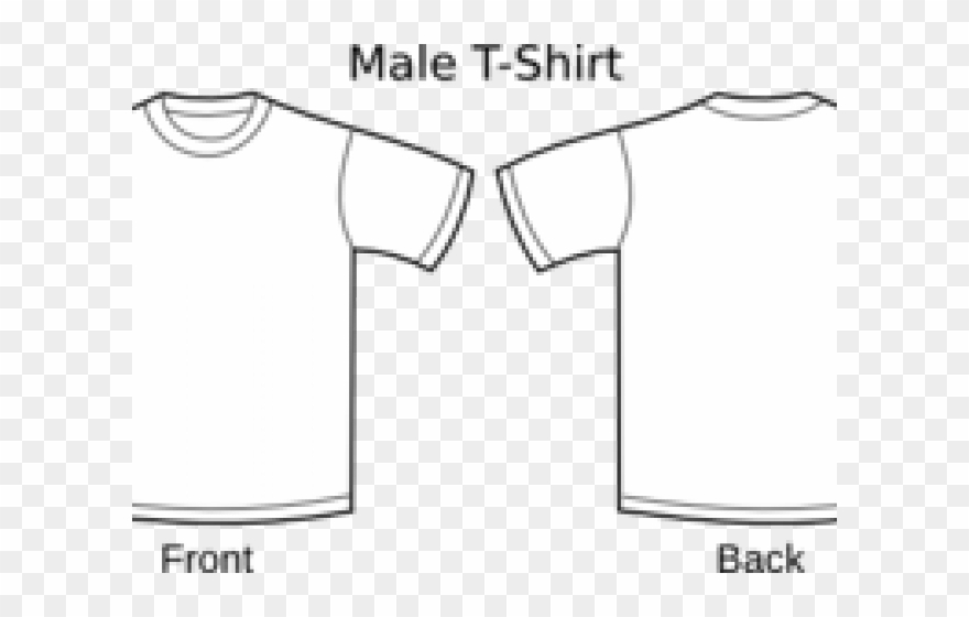 Tshirt Clipart Plane - Monochrome - Png Download