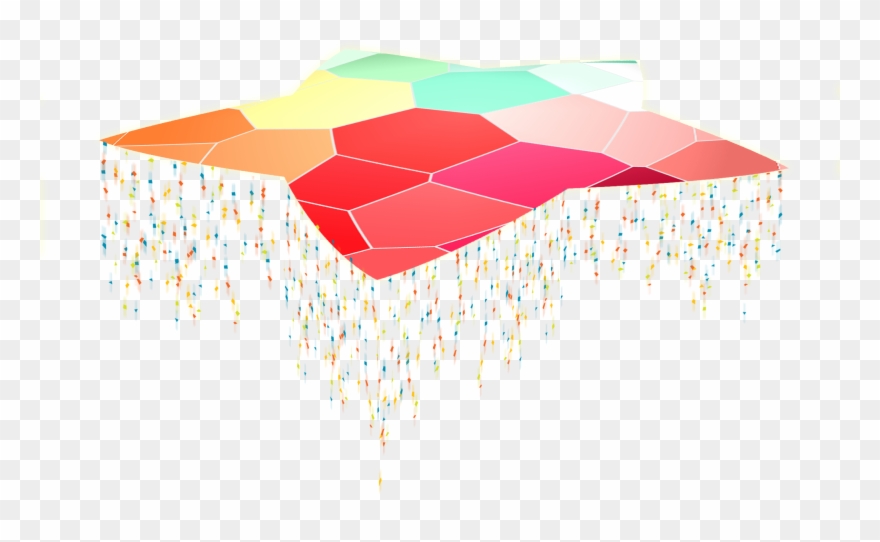 Pentagram Fantasy Stage Floating Png And Psd - Illustration Clipart