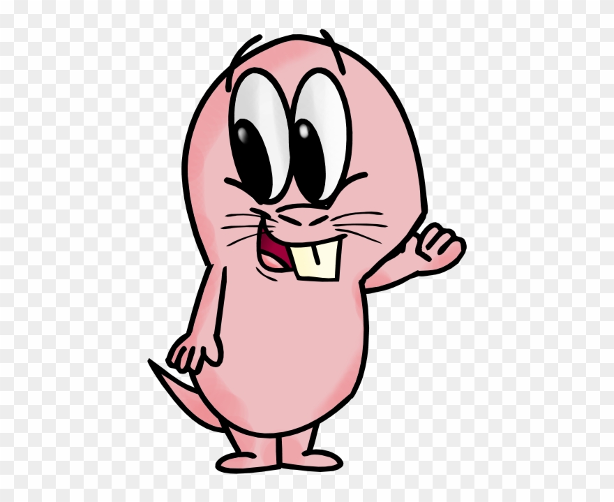 Mole Clipart Comic - Naked Mole-rat - Png Download