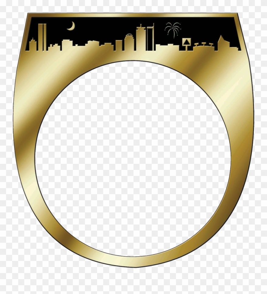 Class Of 2018 Brass Rat Boston Skyline - Circle Clipart