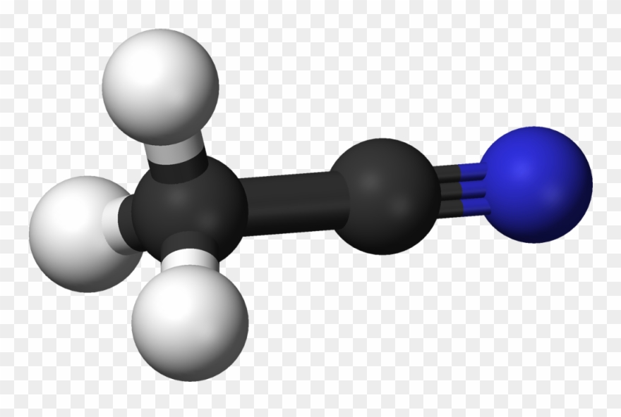 Chemistry - Methyl Cyanide Clipart