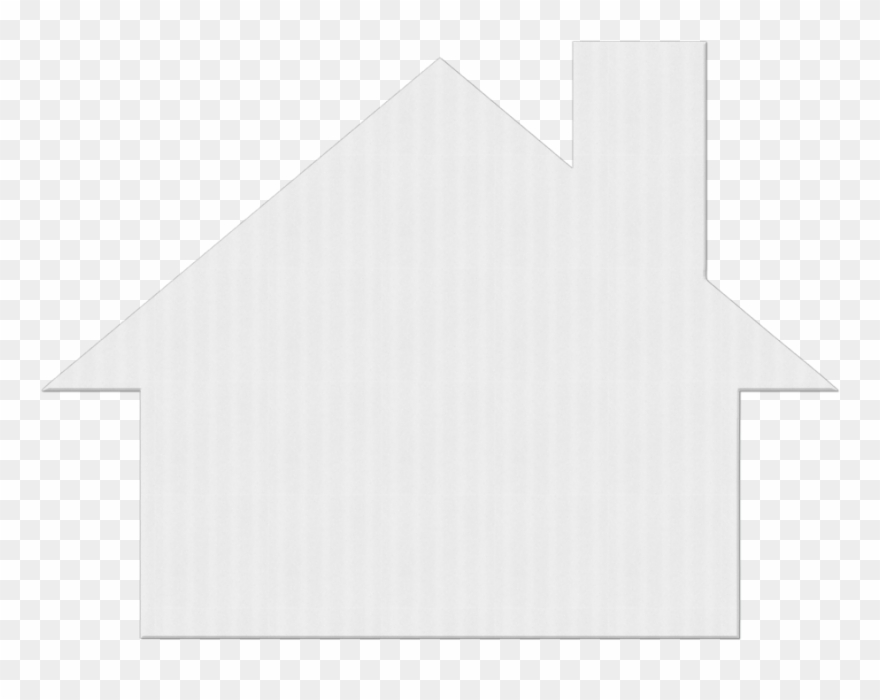 24" X 18" House Corrugated Plastic Sign Blanks - Architecture Clipart