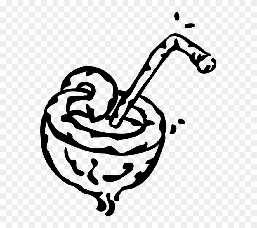 Vector Illustration Of Alcohol Beverage Cocktail Drink Clipart