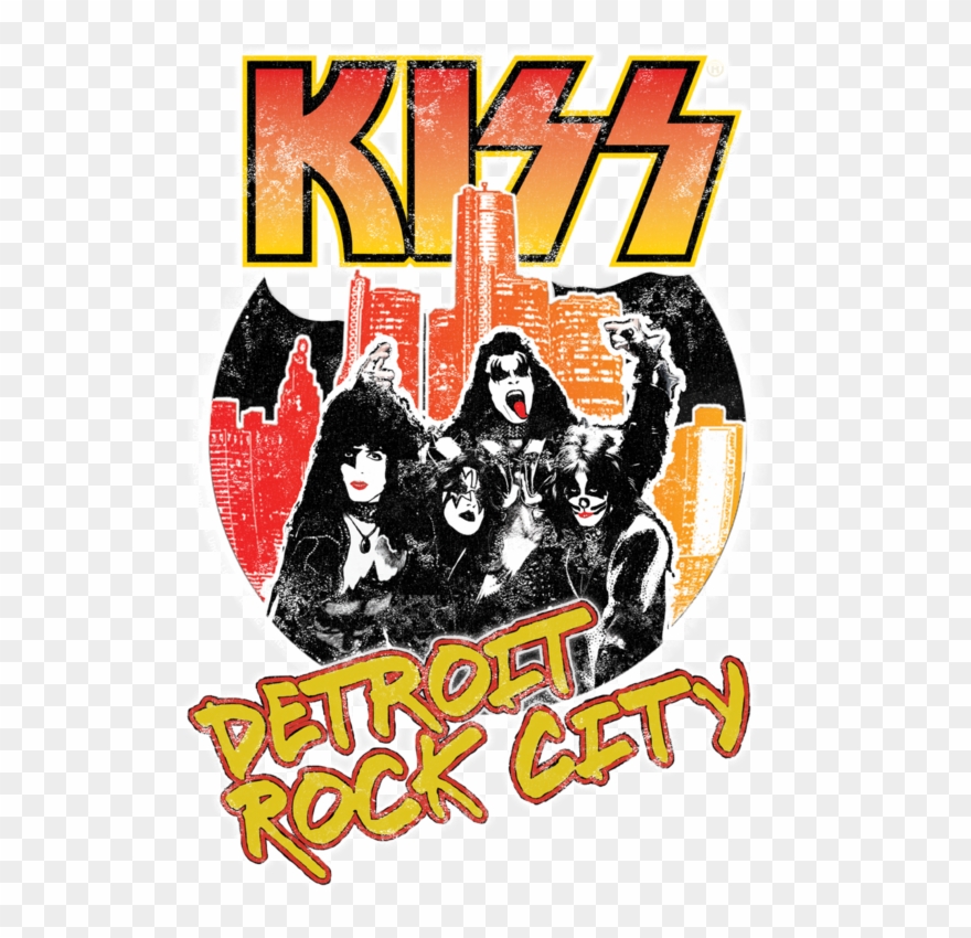 Kiss Detroit Rock City T Shirt Clipart