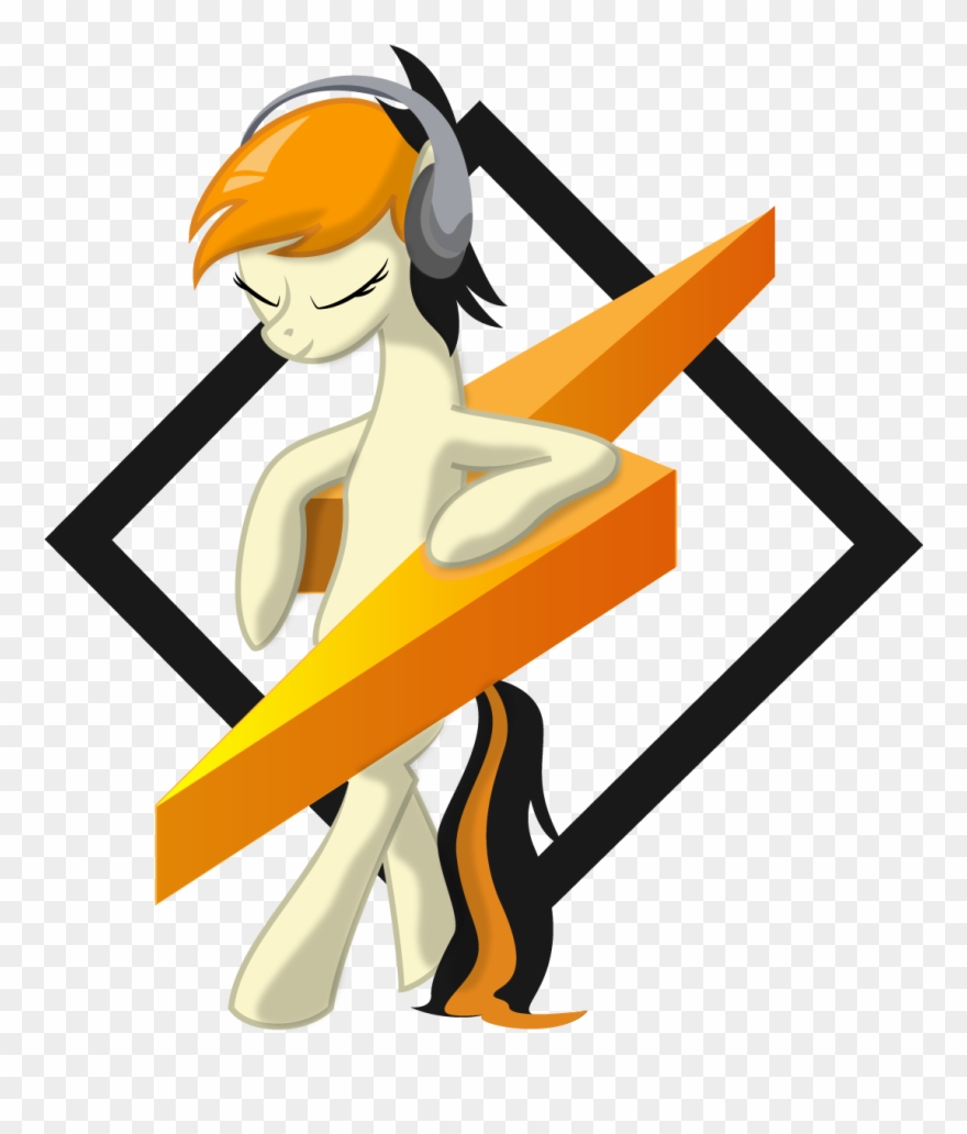 Clothing Yellow Cartoon Vertebrate Clip Art Line - Winamp Mlp - Png Download