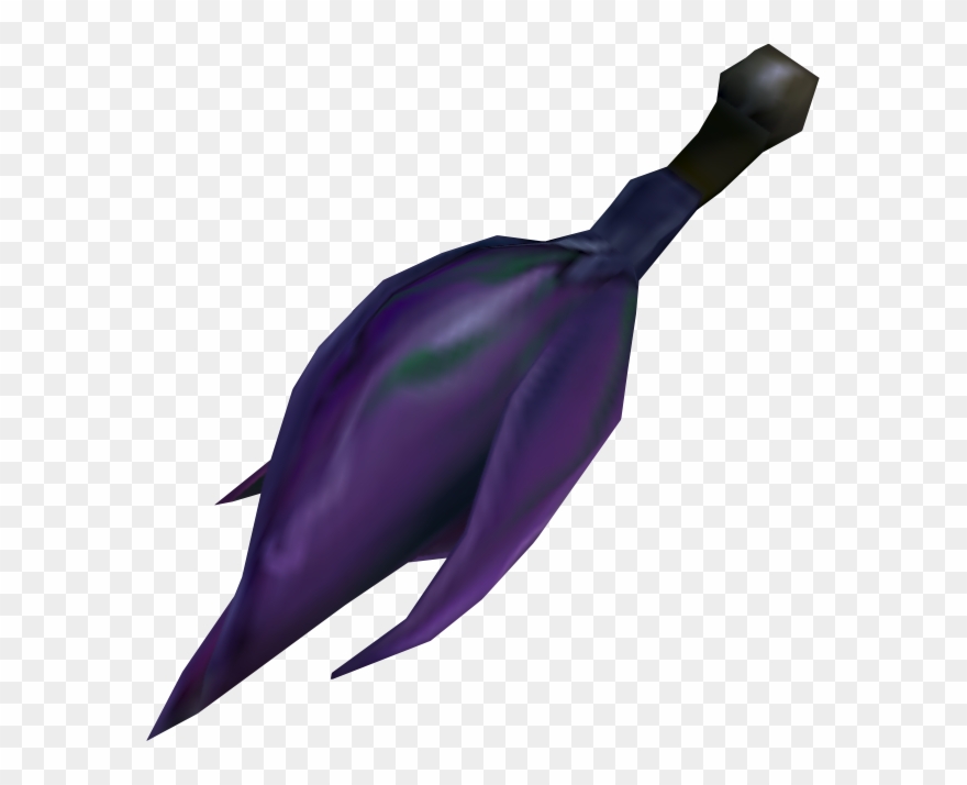 Off-hand Death Lotus Dart Detail - Illustration Clipart