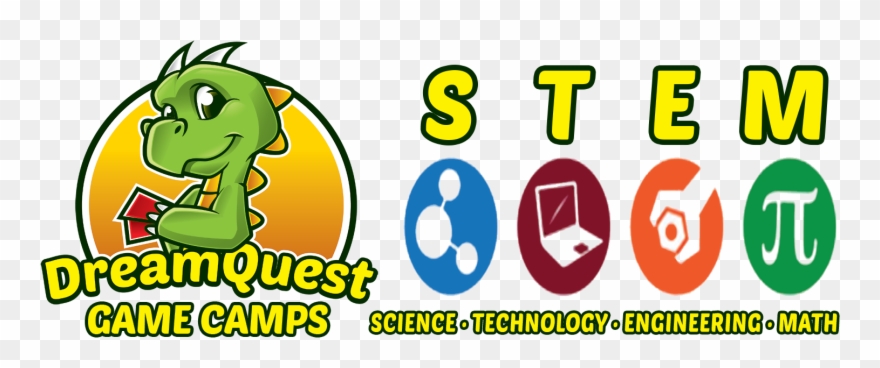 Camplogowithstem - Stem Design Clipart