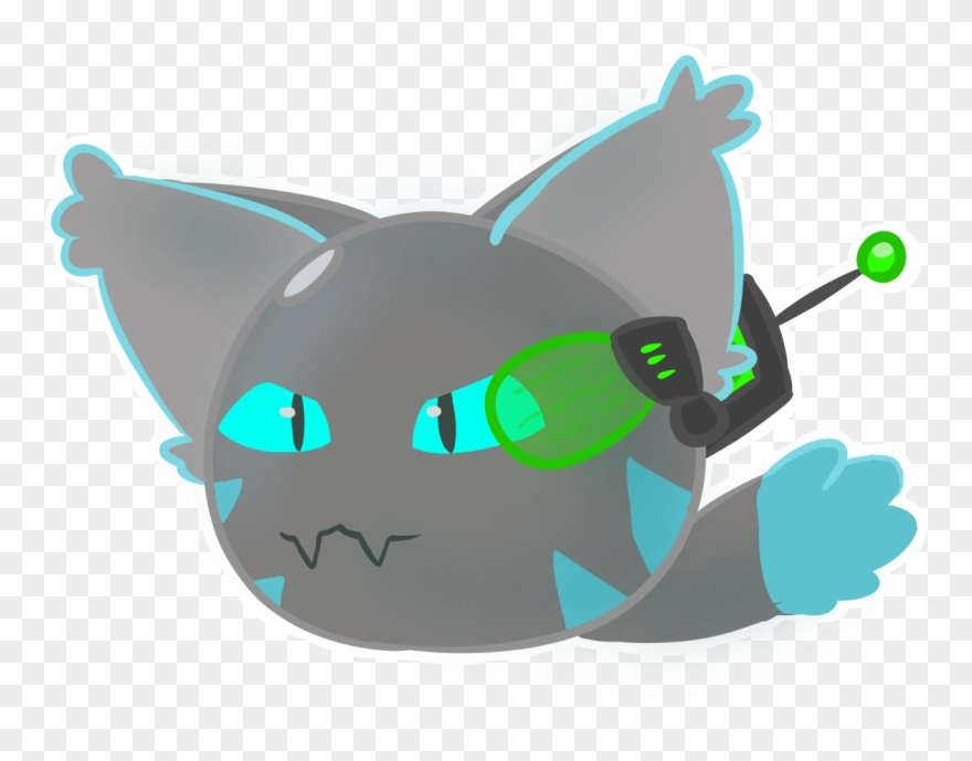 Rime Hacker Pencil And In Color - Slime Rancher Hacker Slime Clipart