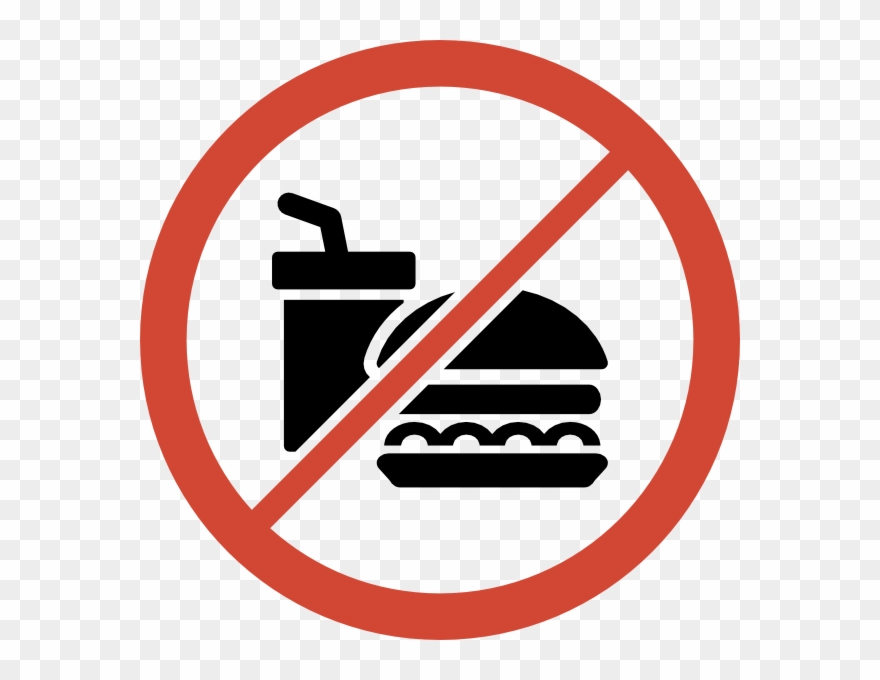 Clipart Of Allowed, Don And Comer - Icon Don T Eat - Png Download