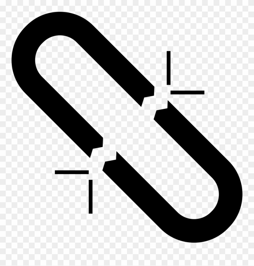 Broken Link Comments - Icon Clipart