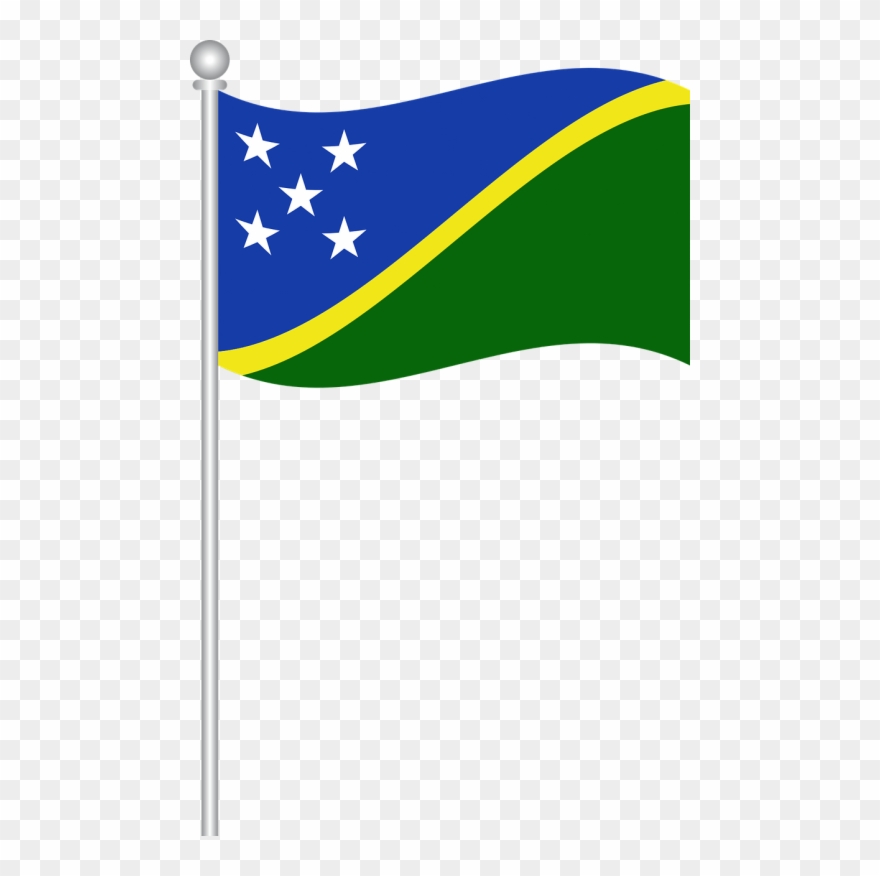 Flag Of Solomon Islands,flag,solomon Islands,world,free - Solomon Islands Flag Transparent Clipart