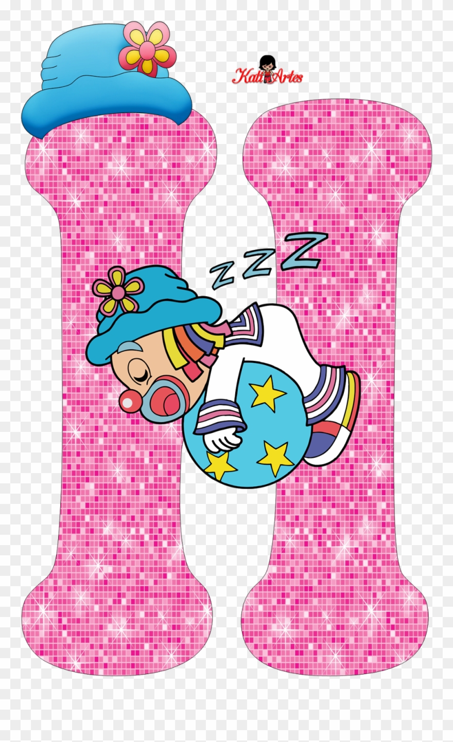 H2 - Letras Patati Patata Clipart