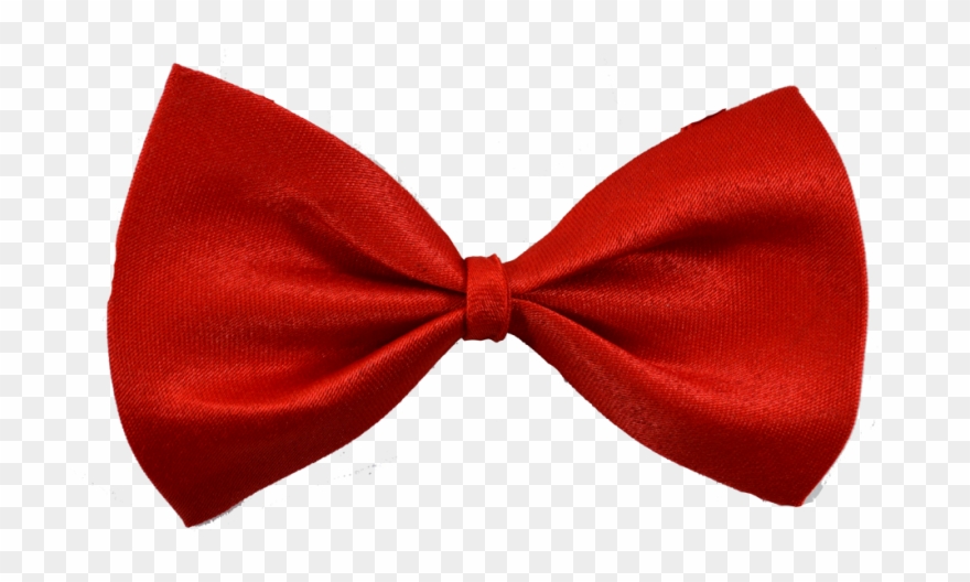 Jpg Free Download Red Dog Bow Tie - Satin Clipart