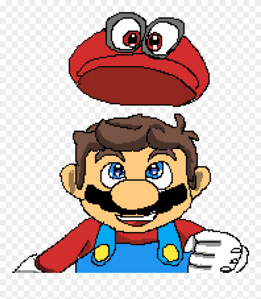 Mario Odyssey - Cartoon Clipart