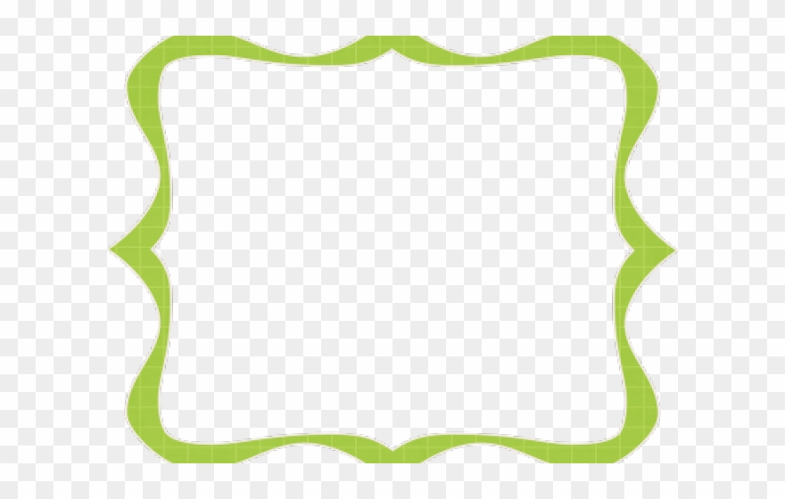 Box Clipart Fancy - Text Box Frame Green Png Transparent Png