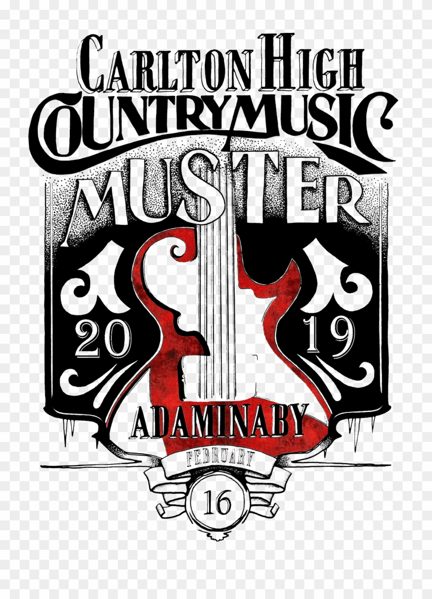 High Country Music Muster - Poster Clipart