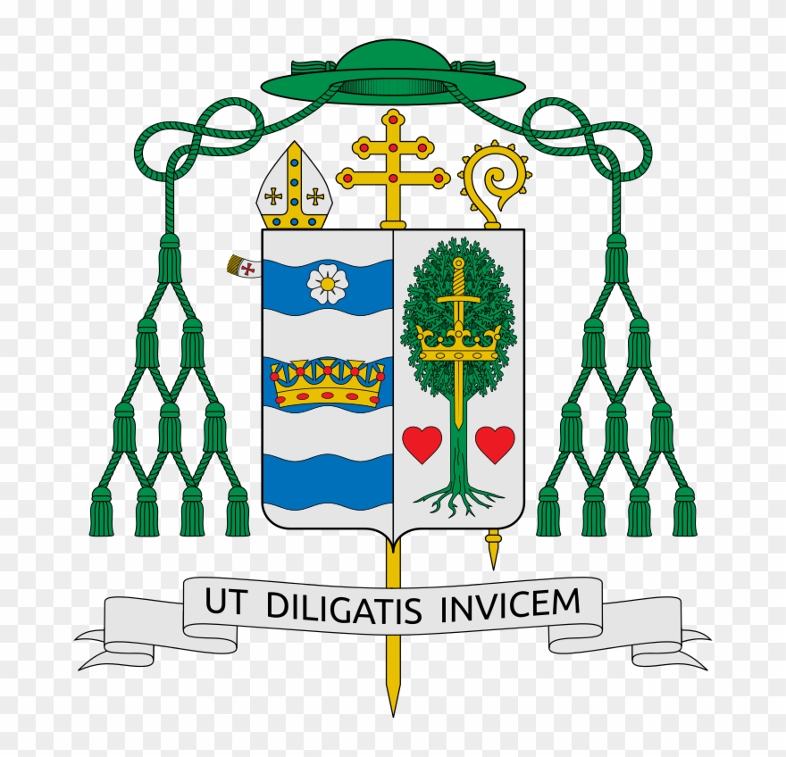 Coat Of Arms Of Paul John Hallinan - Archbishop Vigano Coat Of Arms Clipart
