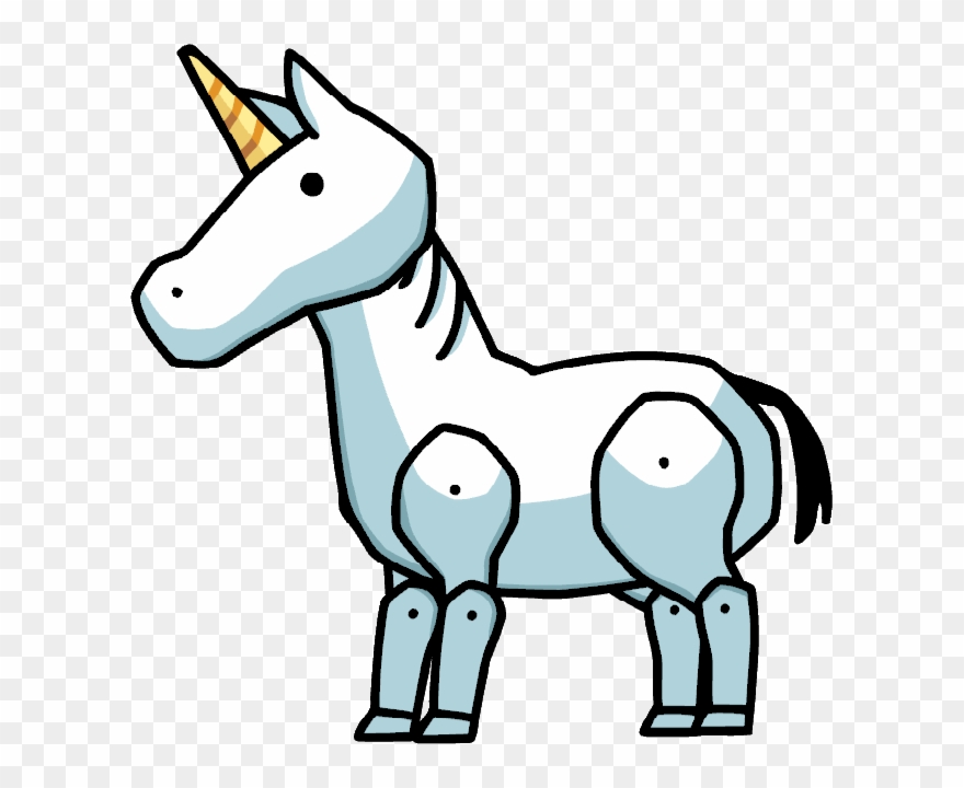 Unicorn - Scribblenauts Unicorn Clipart