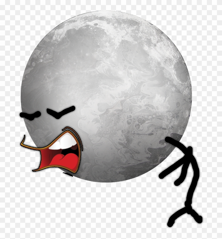 Moon Yuck - Illustration Clipart
