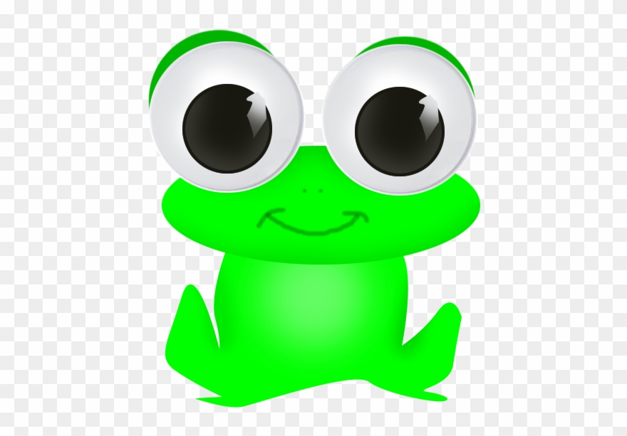 Googlie Frog - Bufo Clipart