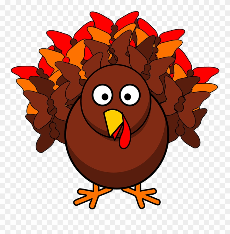 America World Offices Will Be Closed For The Thanksgiving - Transparent Turkey Clip Art - Png Download