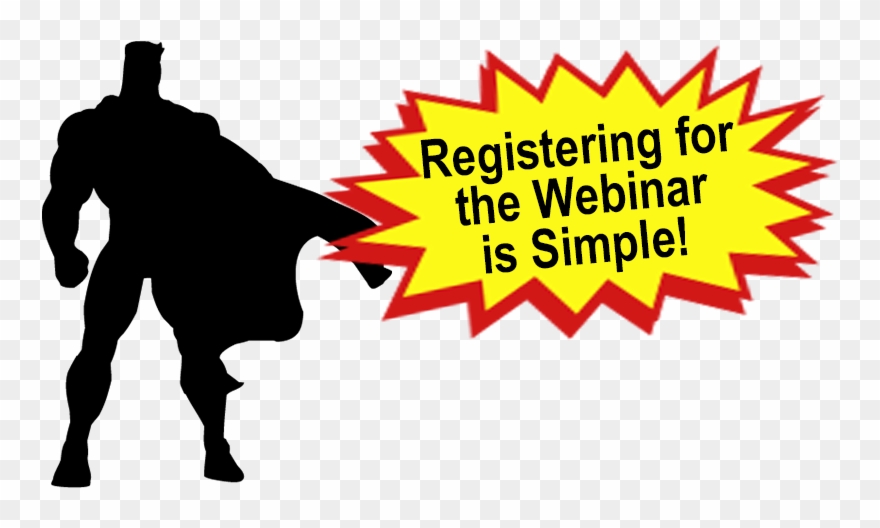 Registering For The Webinar Is Easy - Comic Book Text Bubble Transparent Clipart