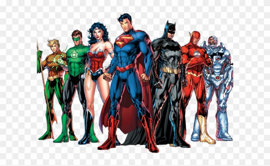 Justice League Comic Png Clipart