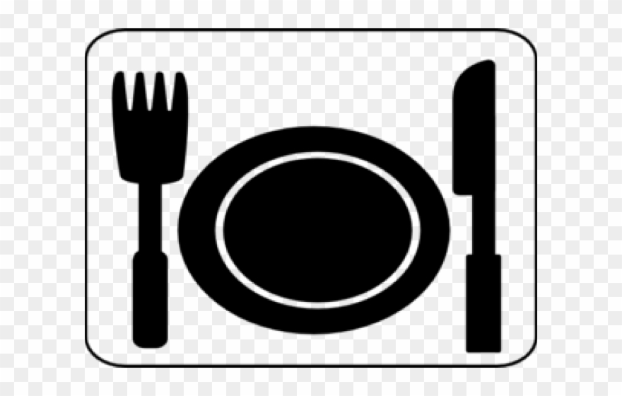 Plate Clipart Diner - Clip Art - Png Download