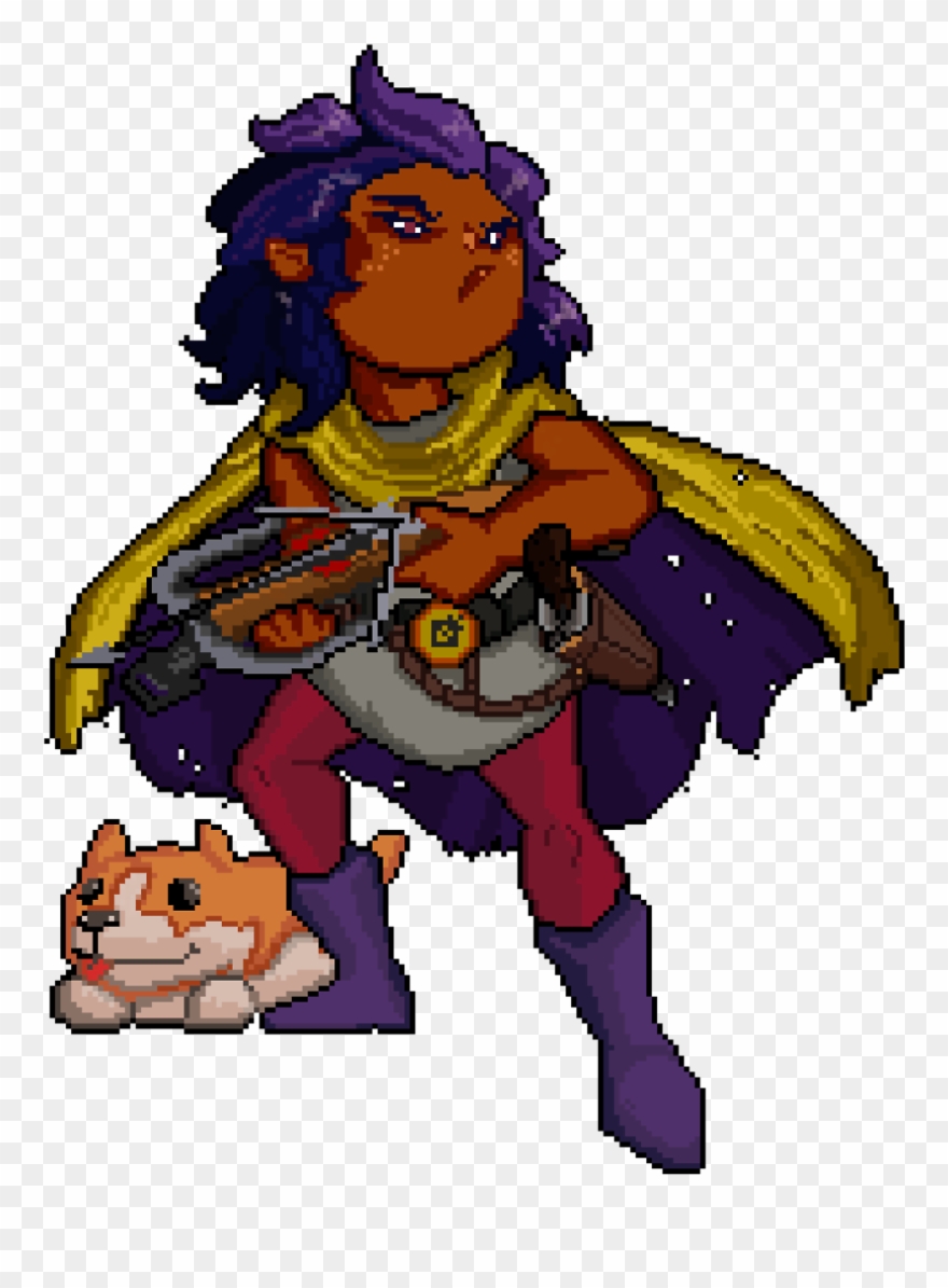 I Am Trying To Get Back Into Working On My Pixel Comic - Enter The Gungeon Fan Art Clipart