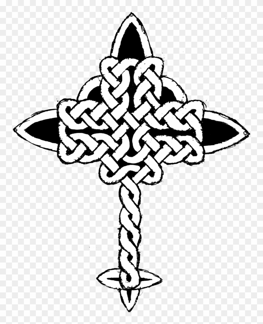Celtic Knot Cross Thing Clipart