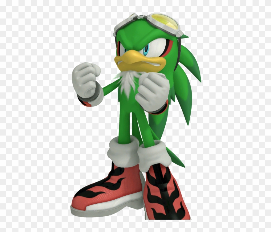 Sonic Free Riders - Cartoon Clipart