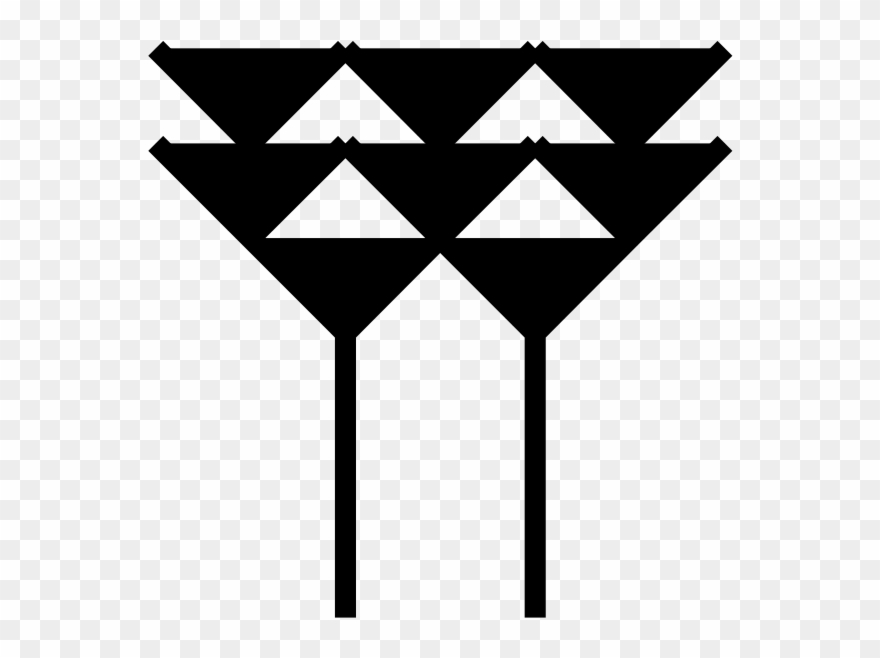 File - Babylonian 8 - Svg - Babylonian Number 8 Clipart