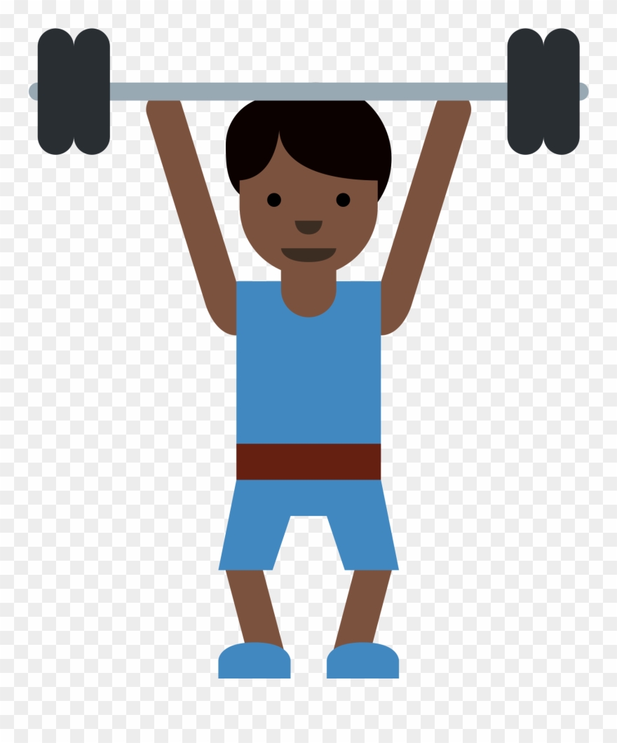 Twemoji F Cb Ff Svg Wikimedia Commons - Weight Training Clipart