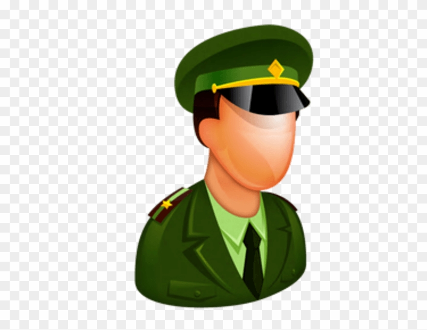 Army Officer Icon - Army Icon Png Clipart