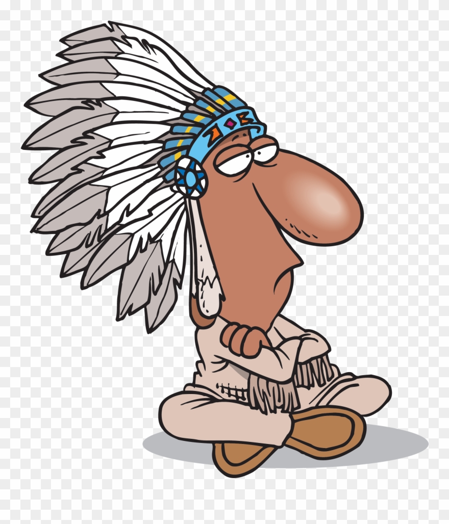 Native American Images - Chief Clipart - Png Download