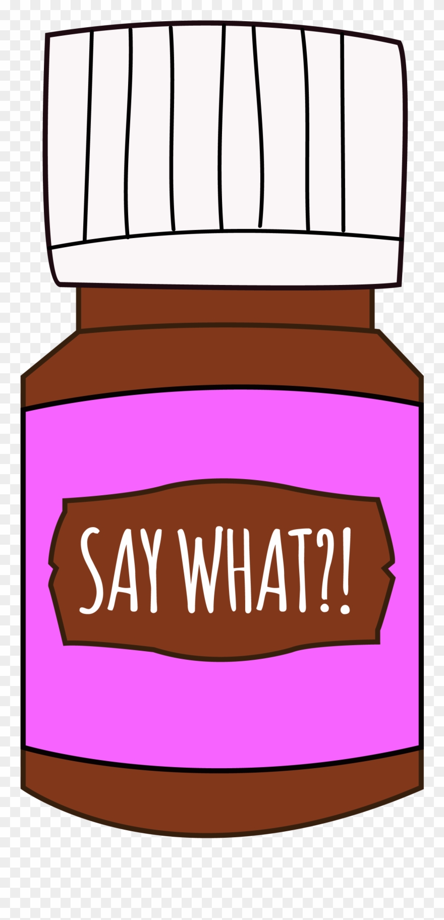 Say What Oils Logo - Illustration Clipart