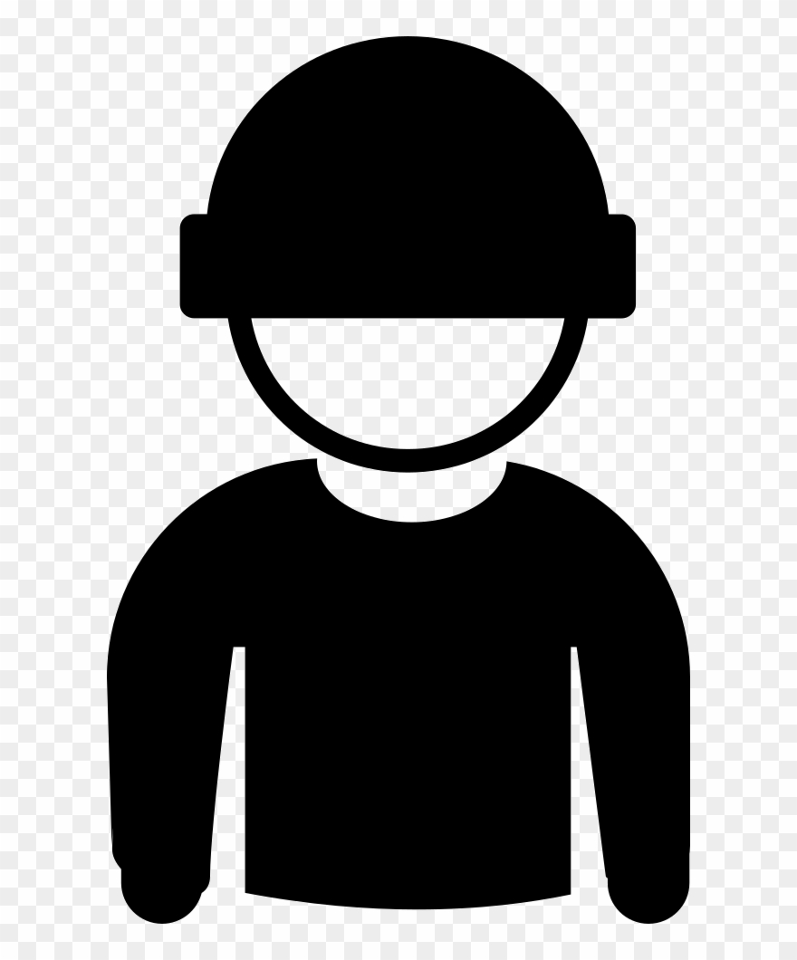 Dude Wearing Sweater And Bonnet Comments Clipart