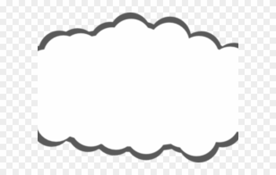 Drawn Clouds Clip Art - Cloud Clip Art - Png Download