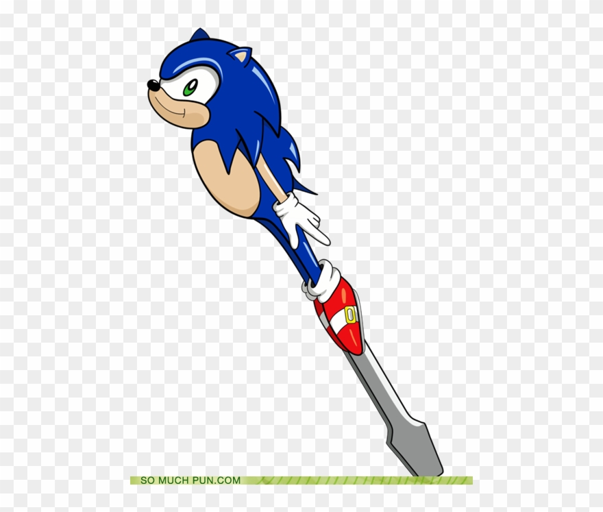 Sonic Screwdriver - Sonic The Hedgehog Screwdriver Clipart