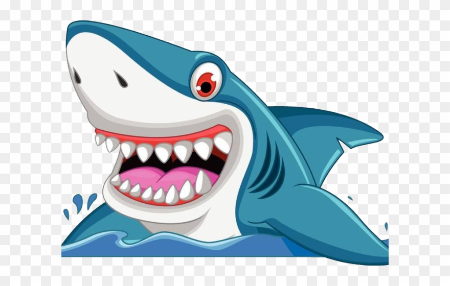 Drawn Grape Shark - Offline Sharks Clipart