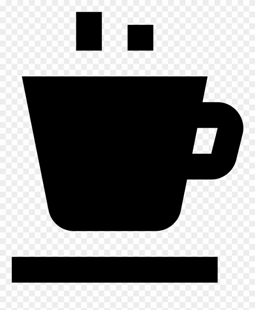 Teacup Stack Icon - Coffee Cup Clipart