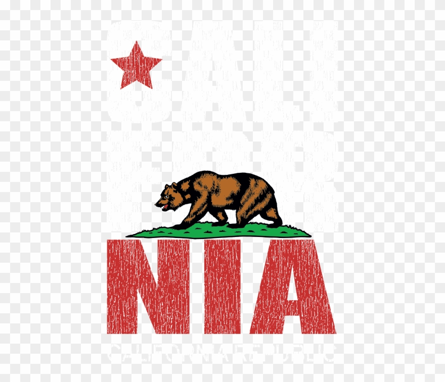 New California Republic Flag Clipart
