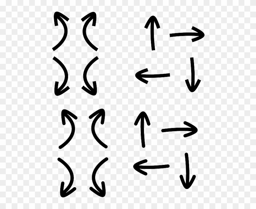 Arrow-36877 - Set Of Arrows Png Clipart